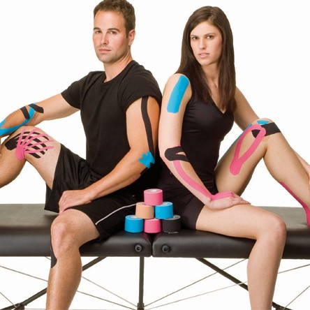 KINESIO – Adesivo para ligaduras neuromusculares (kinesiology 5mx5cm)