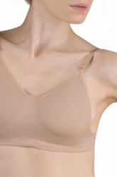 TOP COM ALÇAS TRANSPARENTES PRIDANCE