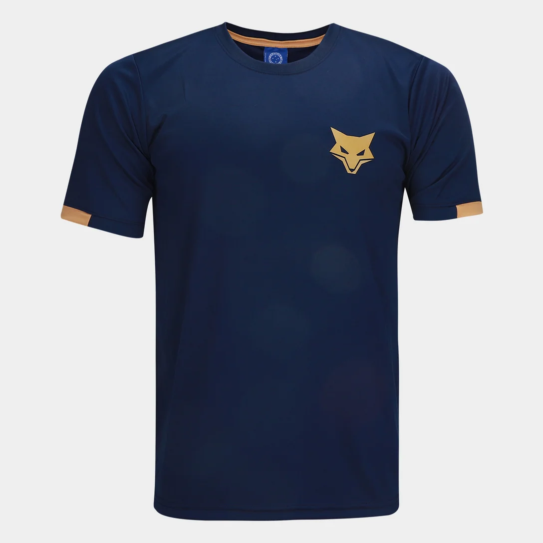 Camisa Cruzeiro Dry Azul Marinho Raposa - Image 2
