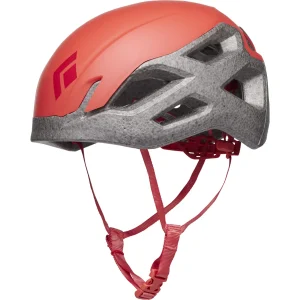 Capacete de Escalada Vision Capacete Preto Diamante Vermelho