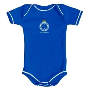 Body Cruzeiro Azul Torcida Baby