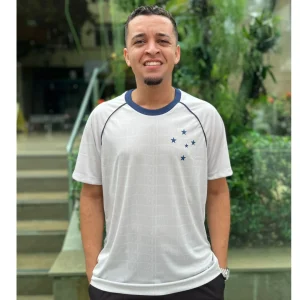Camisa Cruzeiro Mosaico – Off White