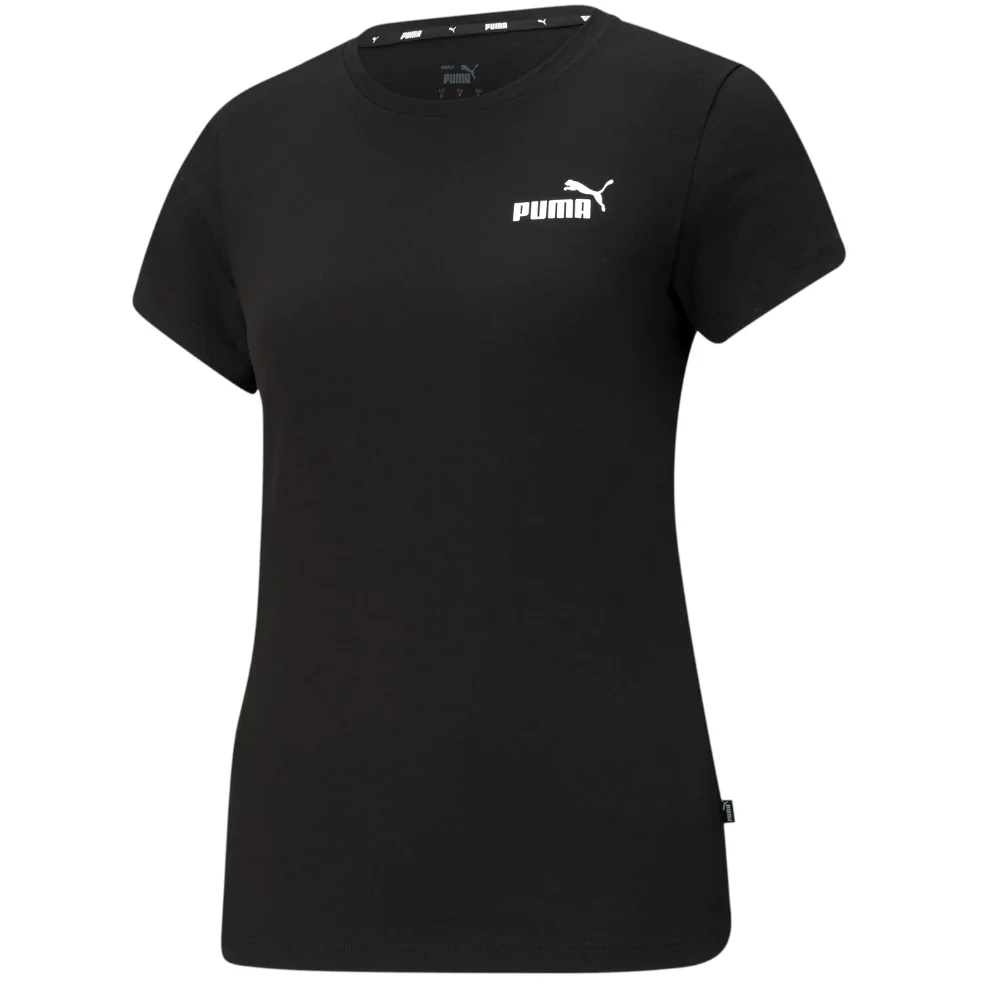 Camisa Puma Essential Small Logo Feminina Preta