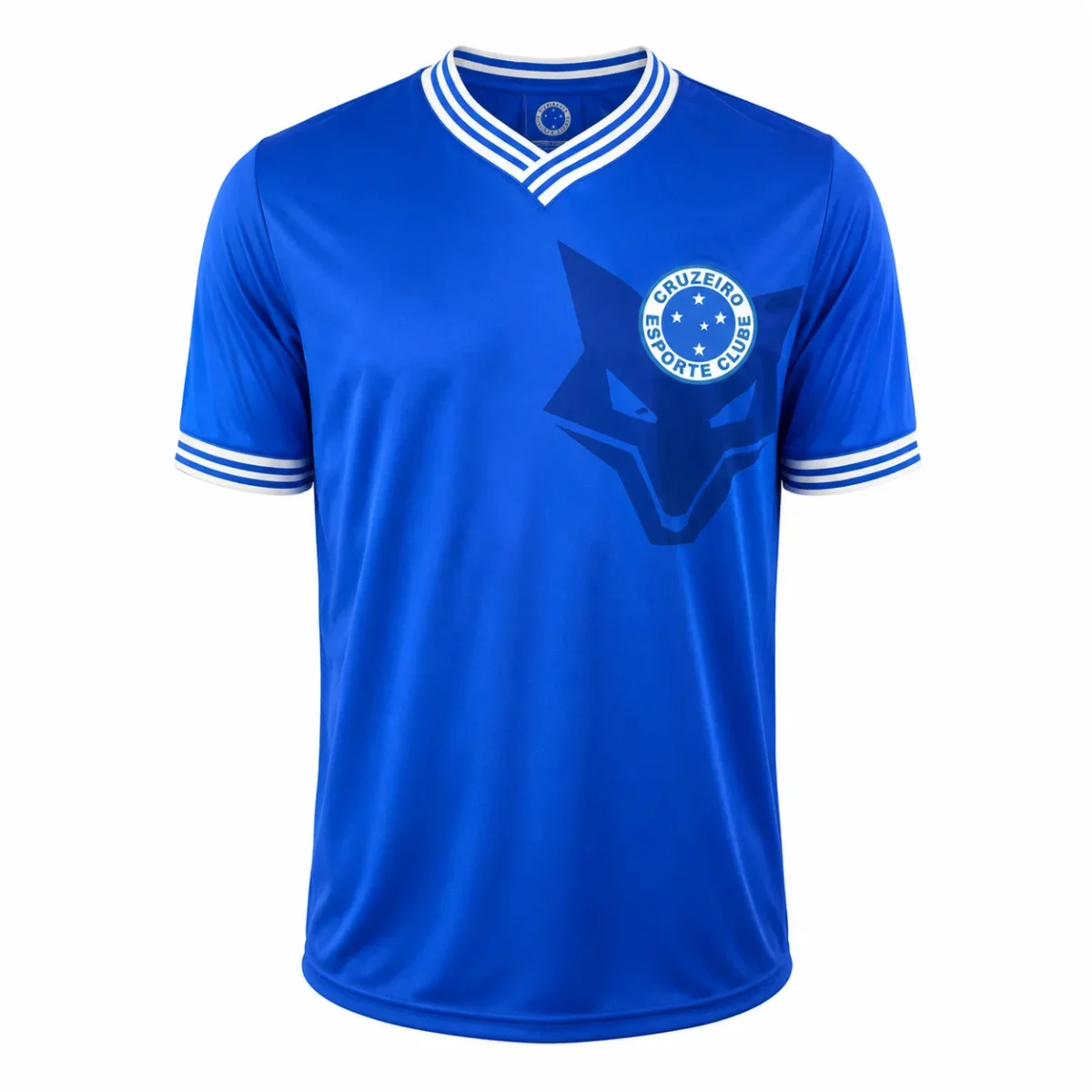Camisa Cruzeiro Dry Azul Escudo Bordado - Image 2