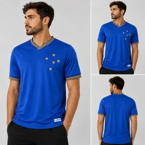 Camisa Cruzeiro Dry Azul