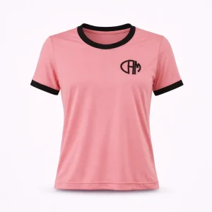 Camisa Atlético Mineiro Baby Look Rosa Feminina