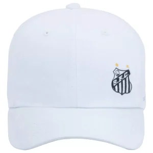Boné Santos Branco 6 gomos Supercap Bordado