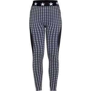 Calça Térmica Feminina Azul Claro Baselayer Goldbergh Preta