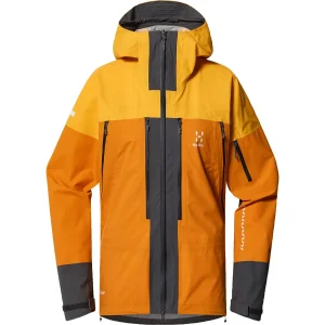 Jaqueta feminina LIM Touring Proof Jacket Wom Haglöfs amarelo