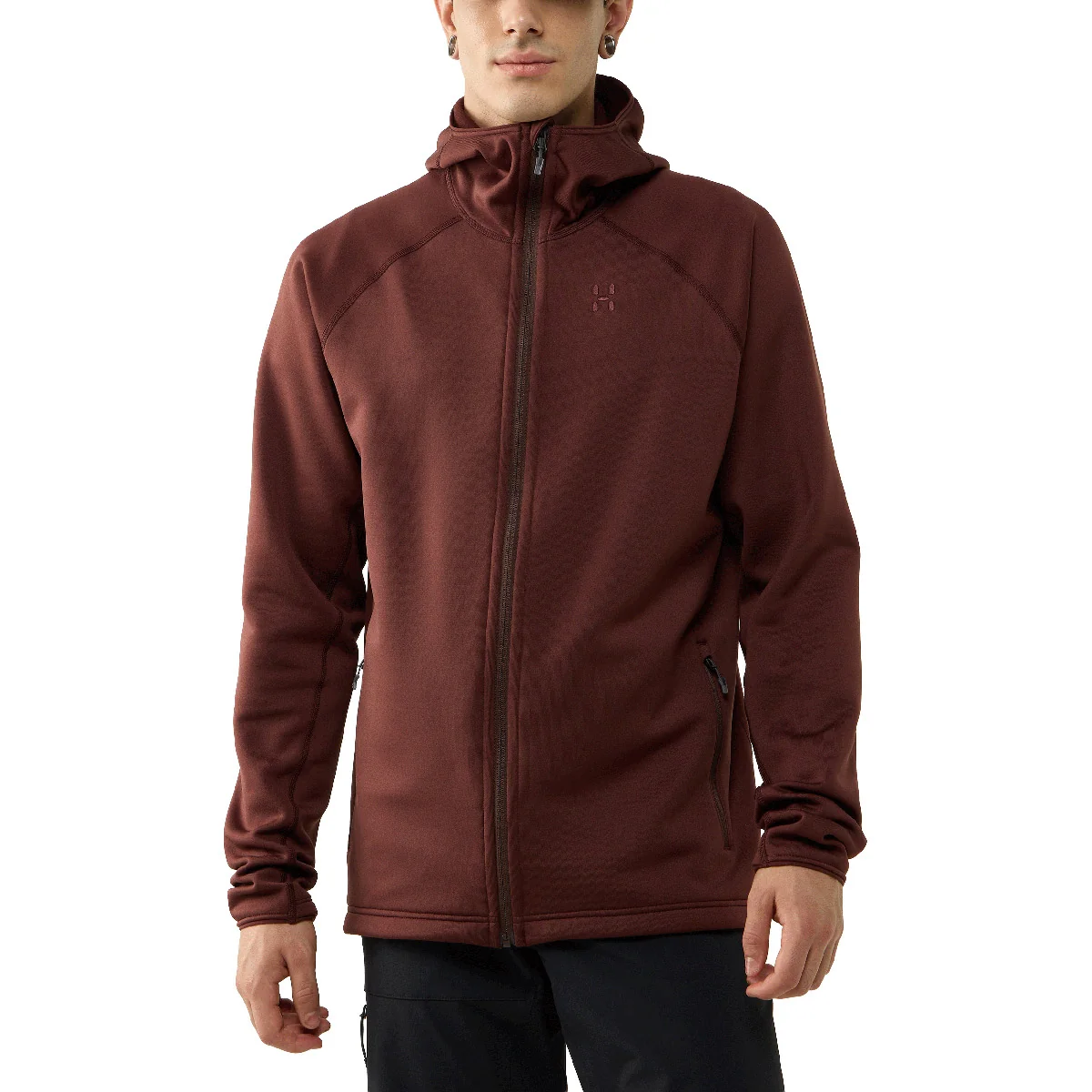 Polar Homem Magma Mid Hood Men Haglöfs Vermelho - Image 9