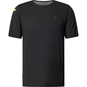 T-shirt para homem LIM Ridge Tee Haglöfs preta