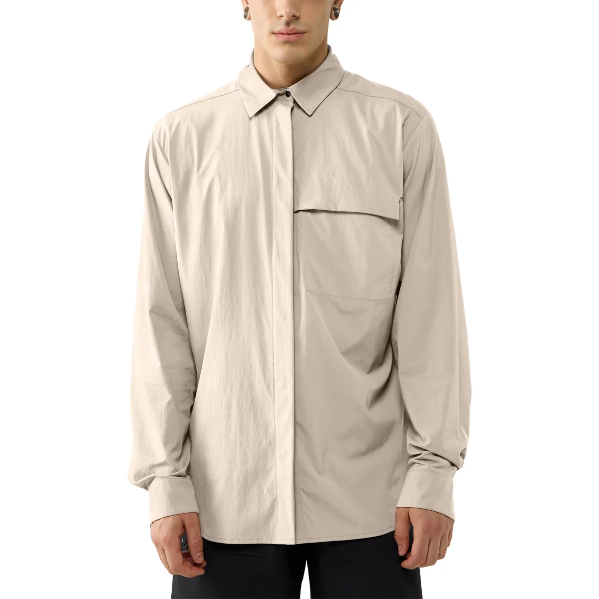 Camisa Salo Shirt II Homem Haglöfs Branca - Image 4