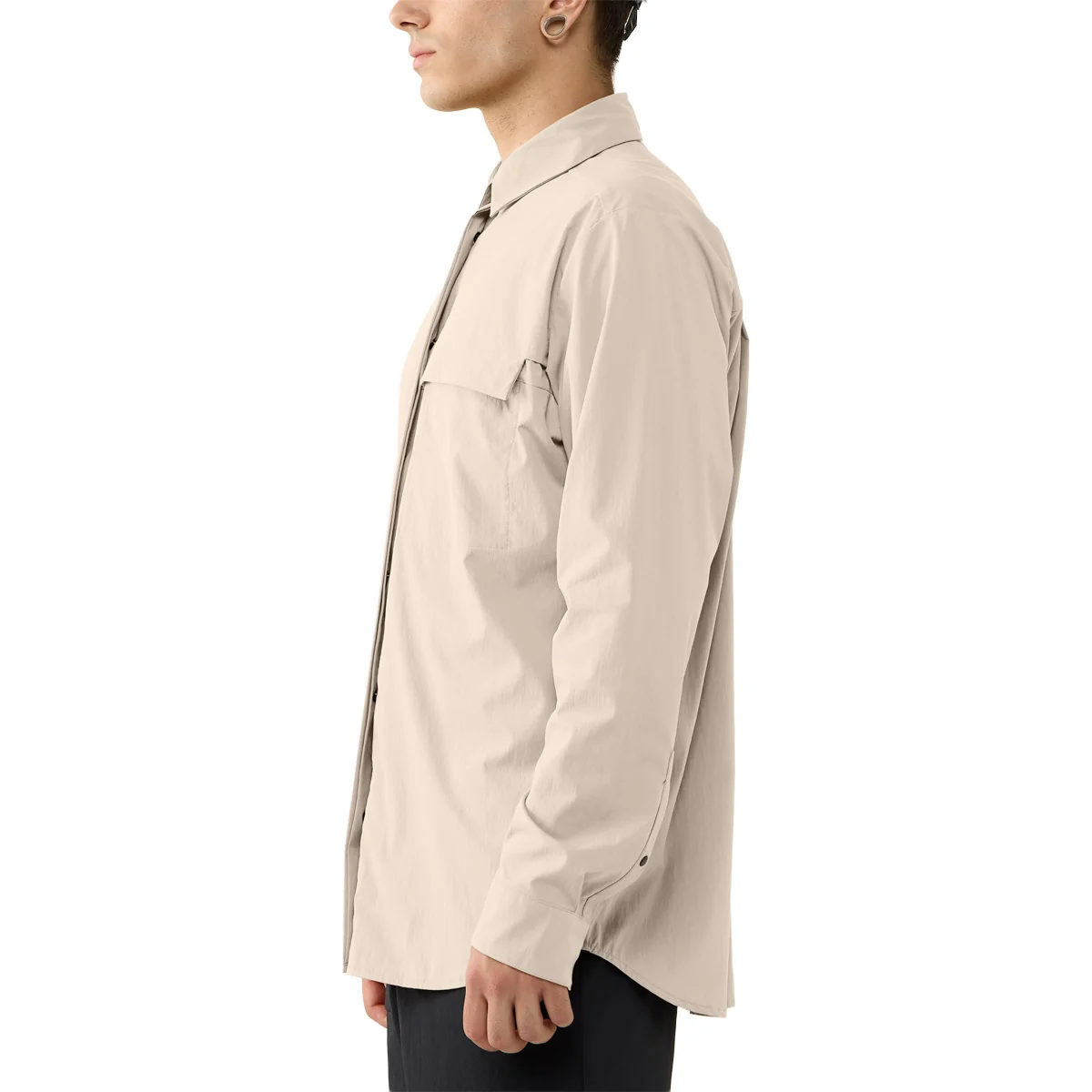Camisa Salo Shirt II Homem Haglöfs Branca - Image 6