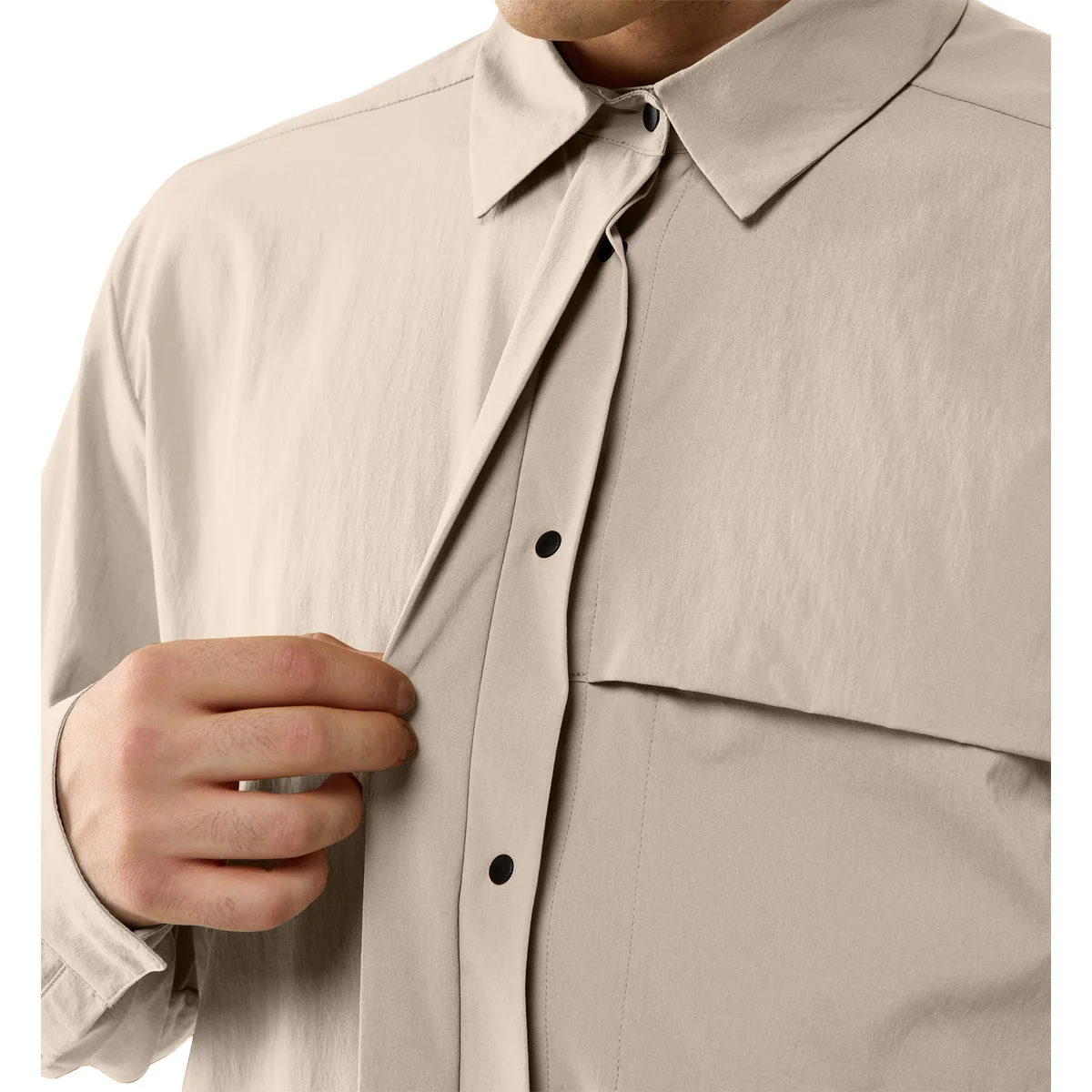 Camisa Salo Shirt II Homem Haglöfs Branca - Image 7