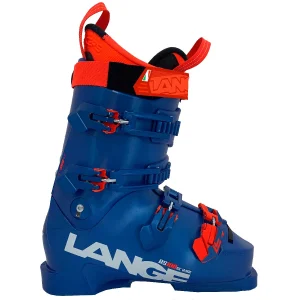 Botas de esqui infantis Rs 100 Sc Wide_Vibrant Blue Lange