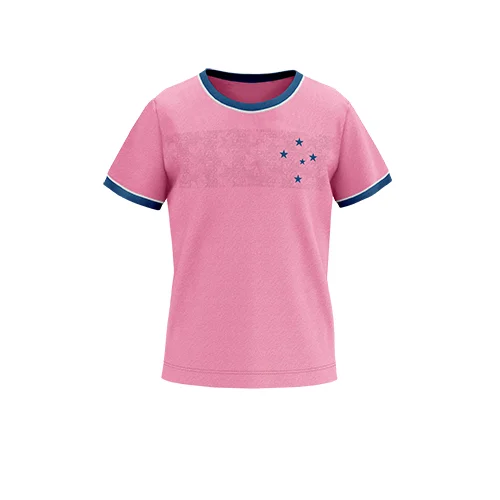 Camisa Cruzeiro Copas Braziline infantil