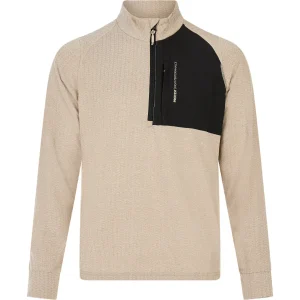 Polar Homem M Catcher 1/4 Zip Active Top Protest Castanho