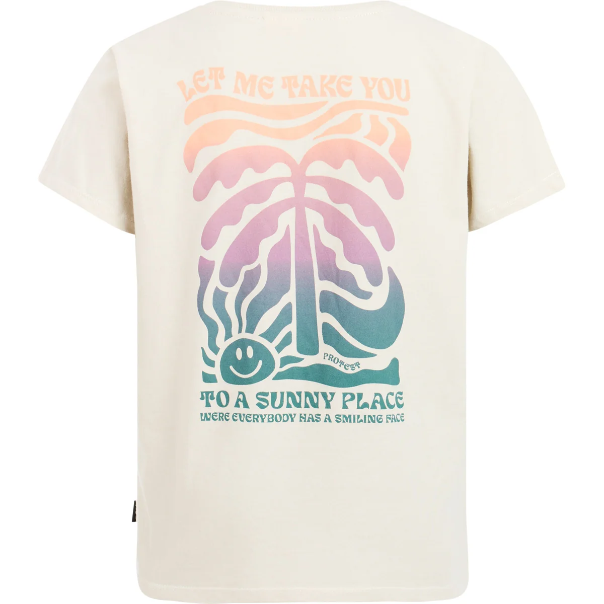 T-Shirt Júnior G Roxo Protest Branco - Image 3