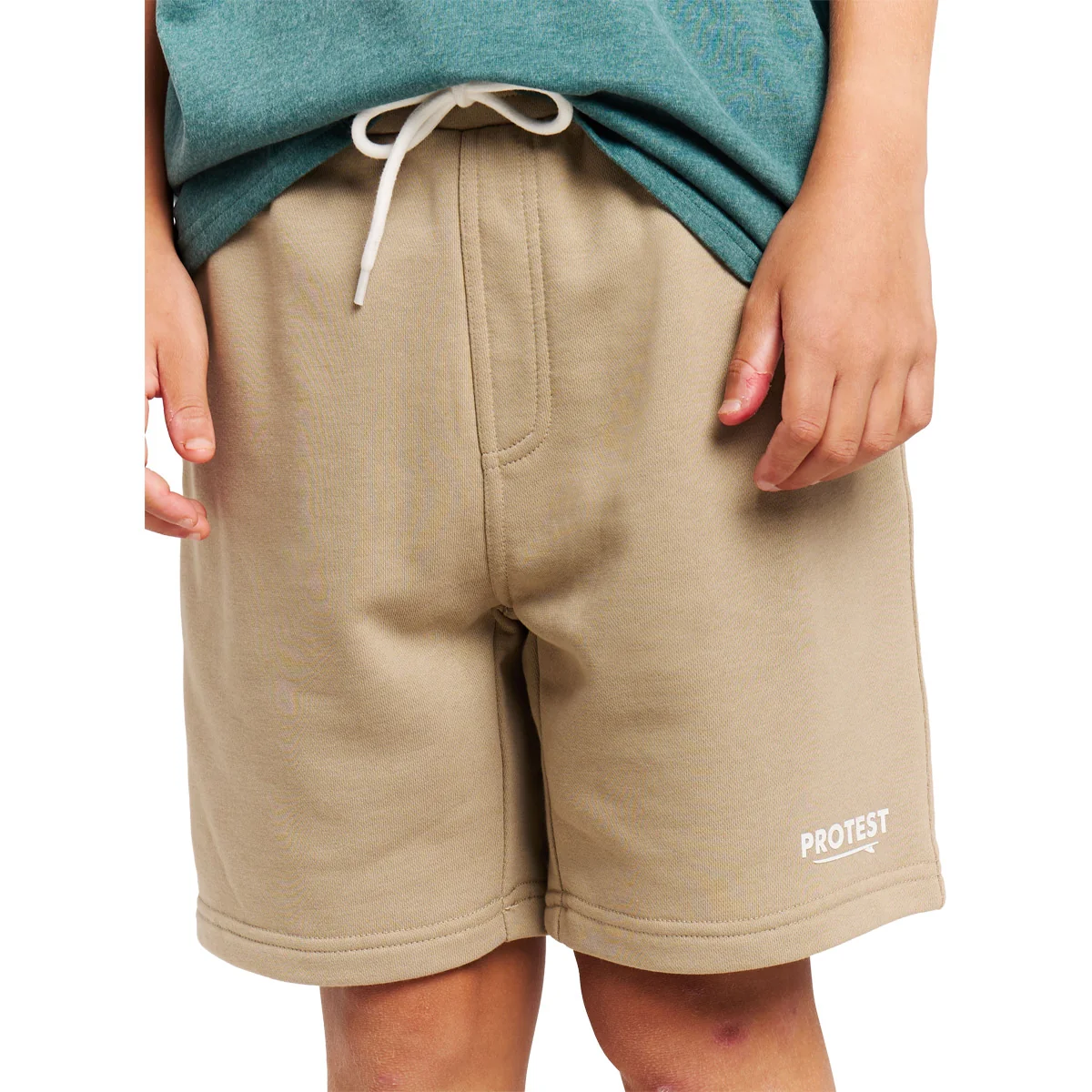 Calções Criança B Clints Jr Jogging Shorts Protest Castanho - Image 8