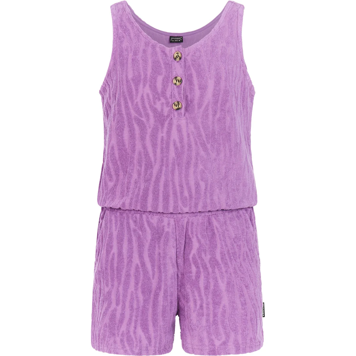Macacão G Fav Jr Playsuit Protest Lilás