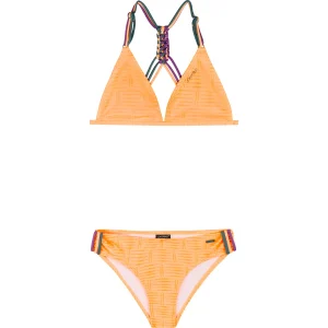 Bikini G Fimkes Jr Triangle Bikini Protest Laranja