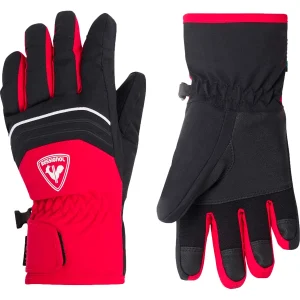 Luvas infantis Jr Tech Impr G Rossignol vermelhas