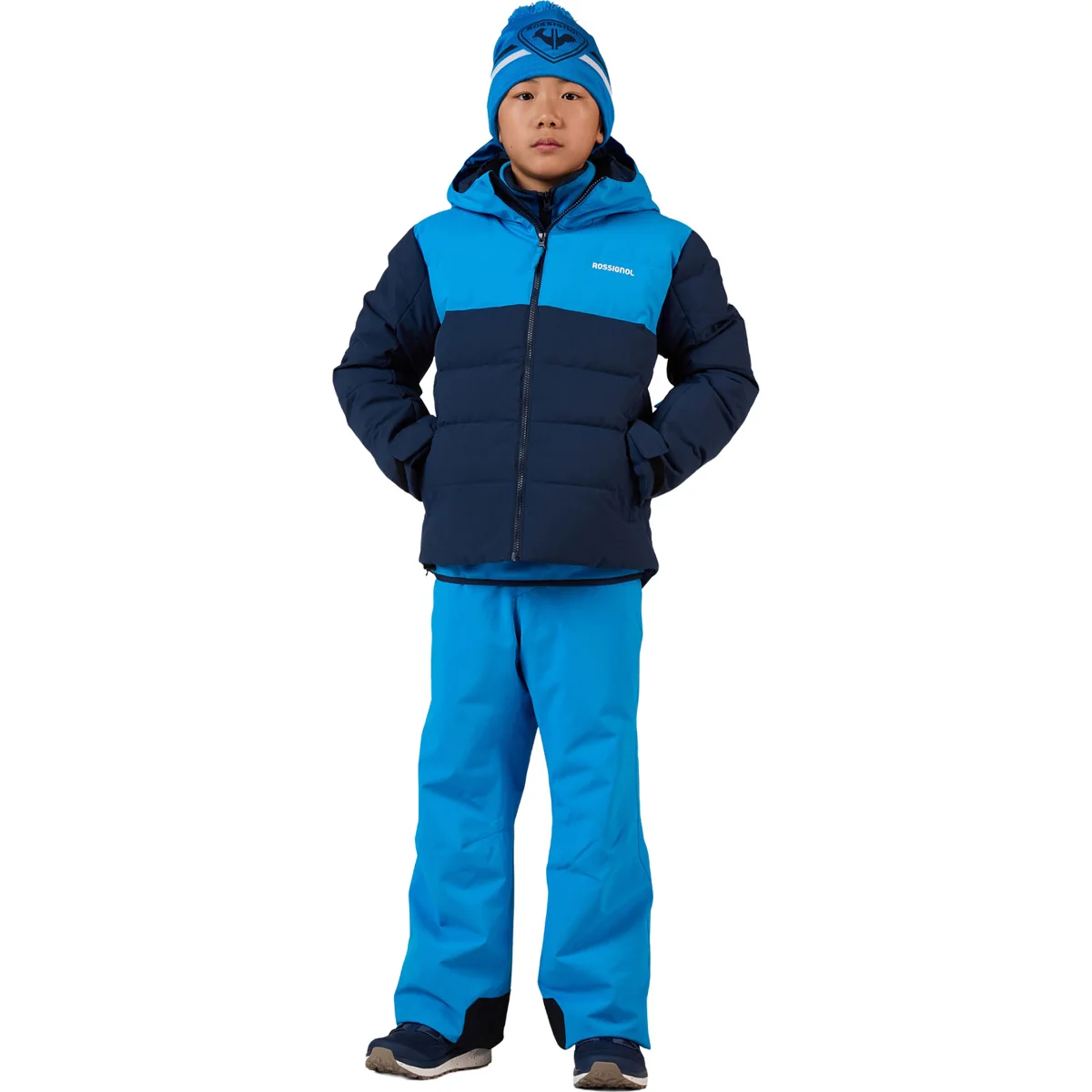 Casaco Homem Tamanho Menino Acolchoado Casaco Rossignol Azul - Image 8