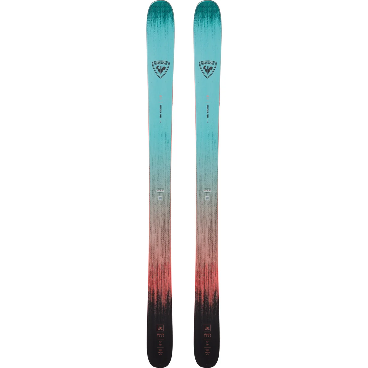 Esquis Rossignol Men's Sender Free 110 Open Piv15b115 com fixações - Image 2