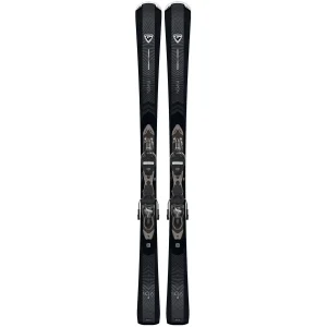 Esquis com fixação para mulher Nova 4 W Xp10 Gw B83 Preto brilhante Rossignol