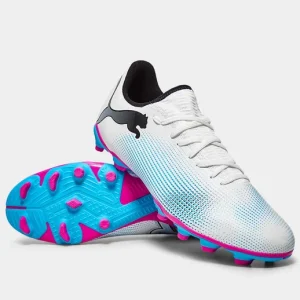 Chuteira Campo Puma Future 7 Play Unissex – Branca