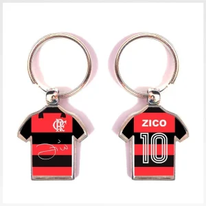 Chaveiro Camisa Zico Flamengo