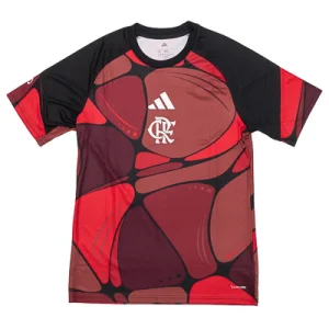 Camisa do Flamengo Pré Jogo 26/27 Adidas Masculina
