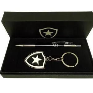 Kit Caneta e Chaveiro Botafogo