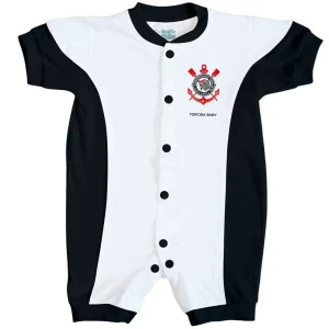 Macacão Corinthians Torcida Baby