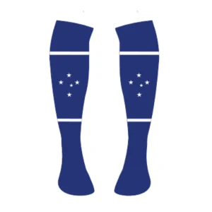 Meião Adulto Azul Cruzeiro Estrelas